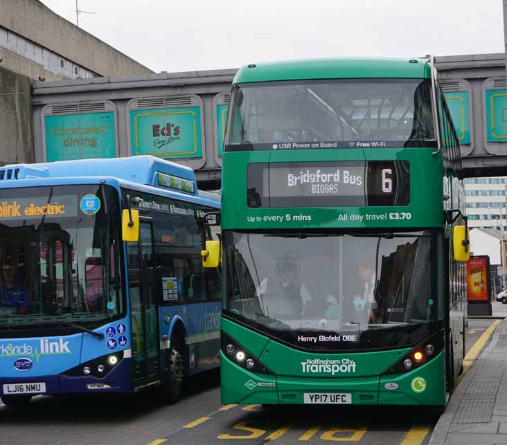 Nottingham Scania N280UD ADL Enviro400CNGCITY 403